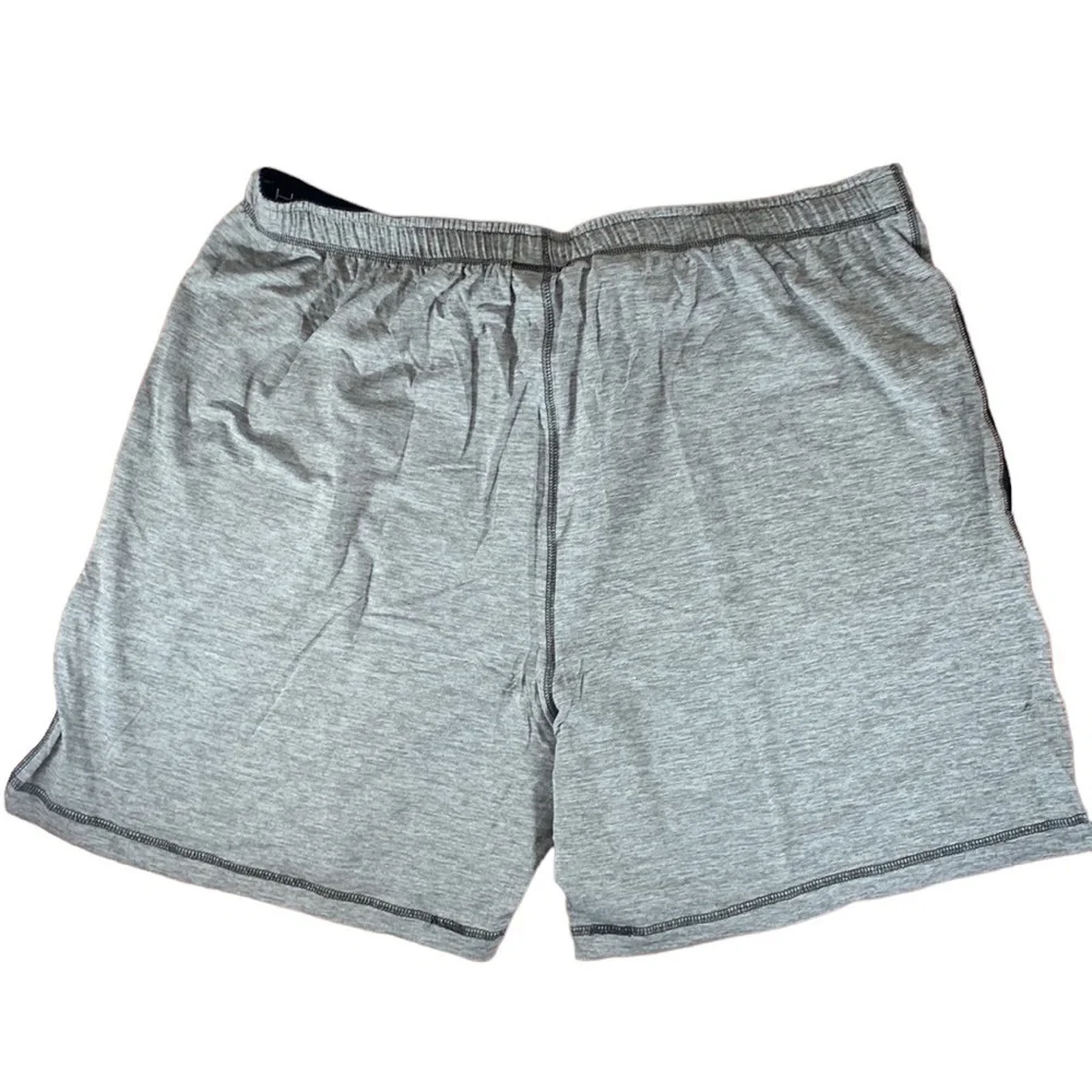 Hanes Men's Big & Tall X-Temp Stretch Jersey Lounge Set Light Grey - XL - Picture 7 of 8